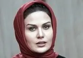 غذای جنجالی و عجیب خانم بازیگر در بارسلون+عکس