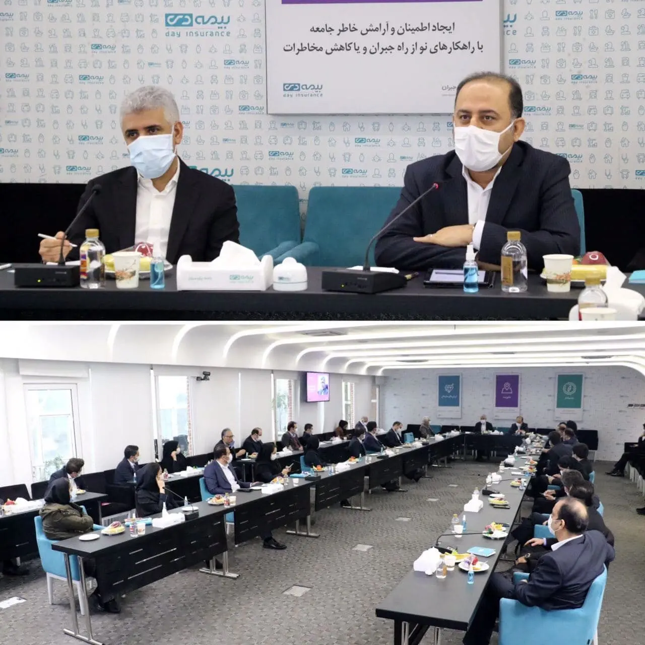 رونمایی از سامانه خدمات الکترونیکی شرکت بیمه دی با حضور رئیس هیأت مدیره بانک دی

