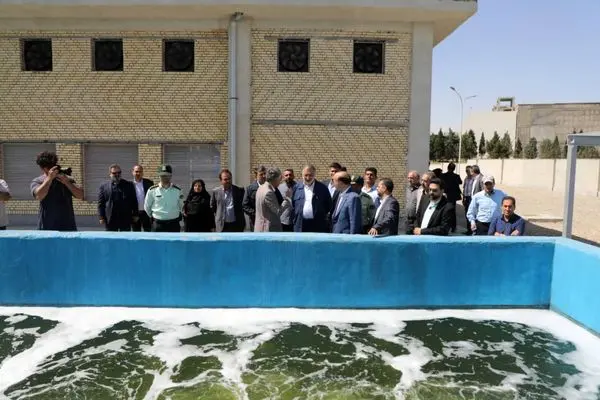 تصفیهخانه خلیج فارس منطقه 19 افتتاح و به بهره برداری رسید