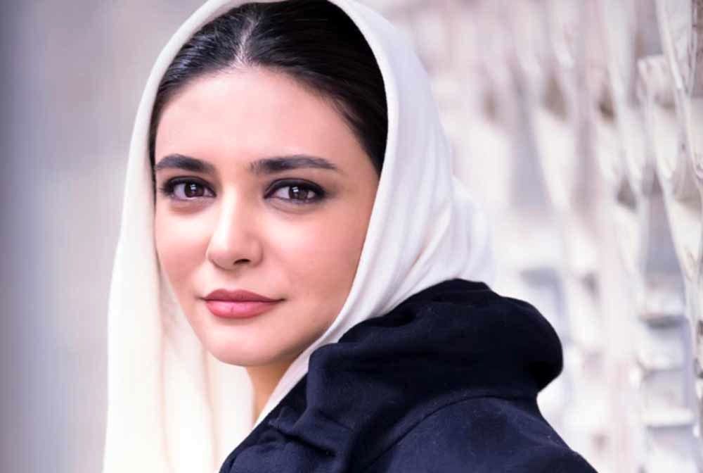 خوشحالی لیندا کیانی در دیدار تیم ملی ایران و پرتغال+عکس