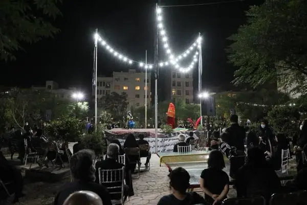 برگزاری آیین های سنتی خیمه سوزان و تعزیه خوانی در منطقه ۱۳