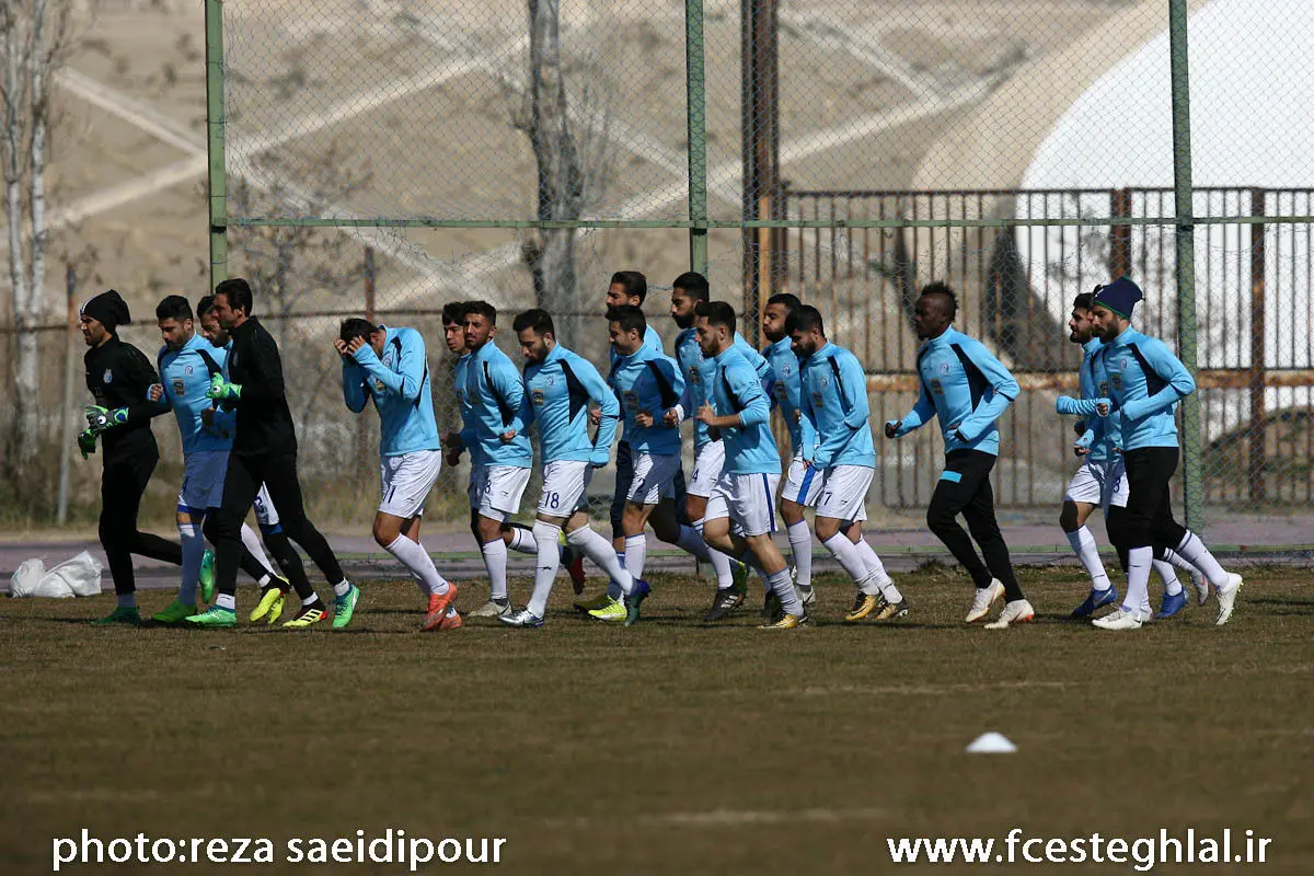 گزارش تصویری تمرین استقلال