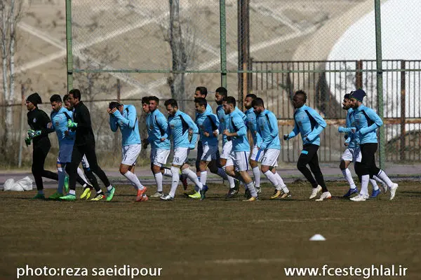 گزارش تصویری تمرین استقلال