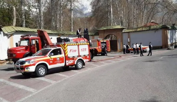 چهارمین مانور عملیاتی مقابله با کرونا در شمال تهران