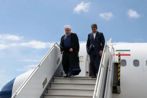 رئیس جمهور وارد ماکو شد