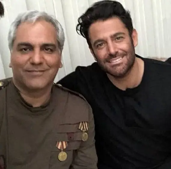 مهران مدیری و محمدرضا گلزار در یک بدن + عکس 