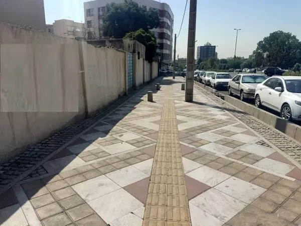 مناسب سازی 550 هزار متر مربع از معابر منطقه 2 برای نابینایان