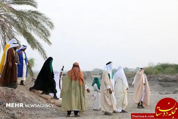 بازسازی واقعه غدیر خم + تصاویر