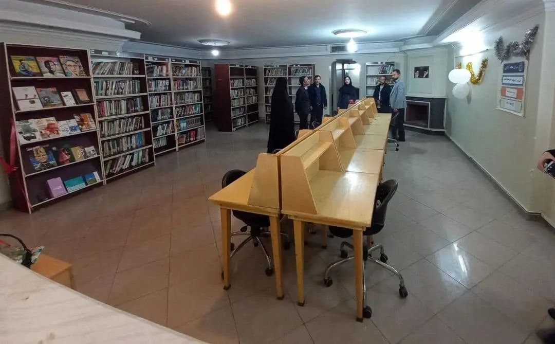 افتتاح کتابخانه عمومی در سرای محله آشتیانی منطقه۱۳ 

