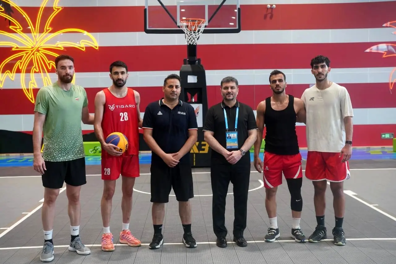 بازدید سرپرست کاروان «شهدای ناو دنا» از آخرین تمرینات ملی پوشان