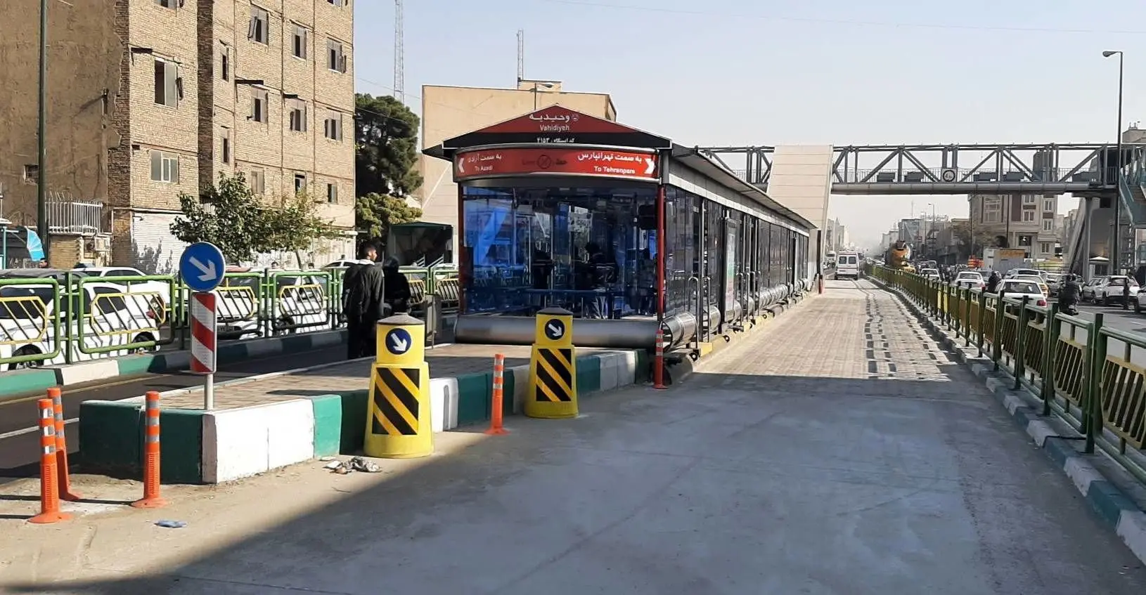  مسیر BRT وحیدیه بازگشایی شد