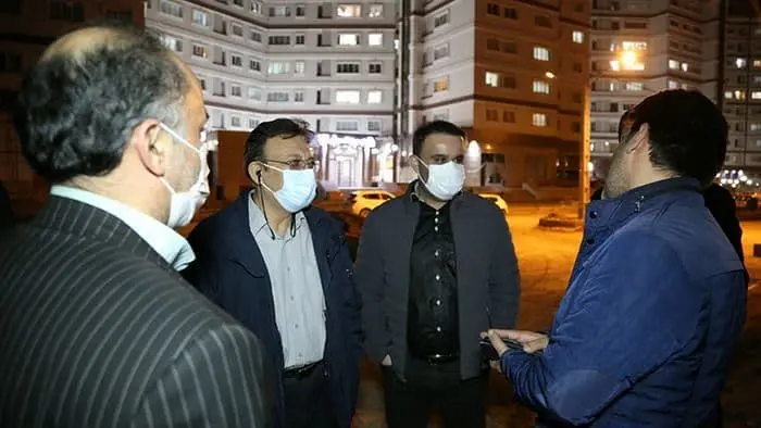 بازدید رئیس سازمان بازرسی از محدوده مناطق ۱۴ و ۱۵


