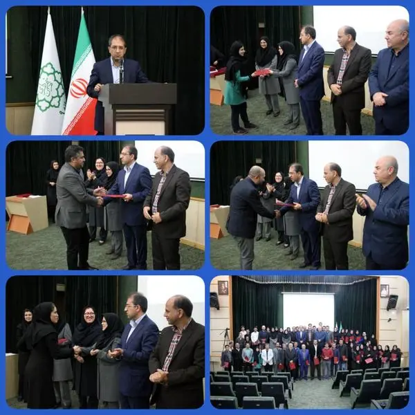 مراسم تقدیر از فعالان ورزشی منطقه۹ برگزار شد