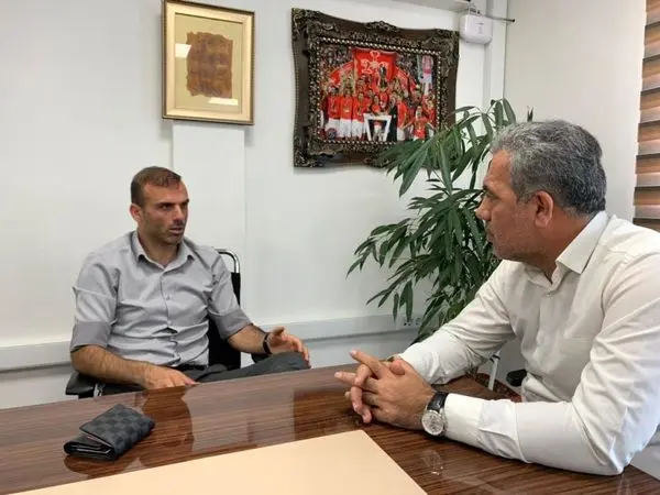 جلسه مدیرعامل پرسپولیس با مربی و کاپیتان تیم