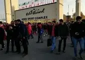 نمایی از جایگاه ویژه ورزشگاه آزادی+عکس