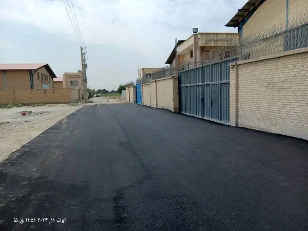 پخش1200 تن آسفالت در خیابان ترانسفو منطقه 19