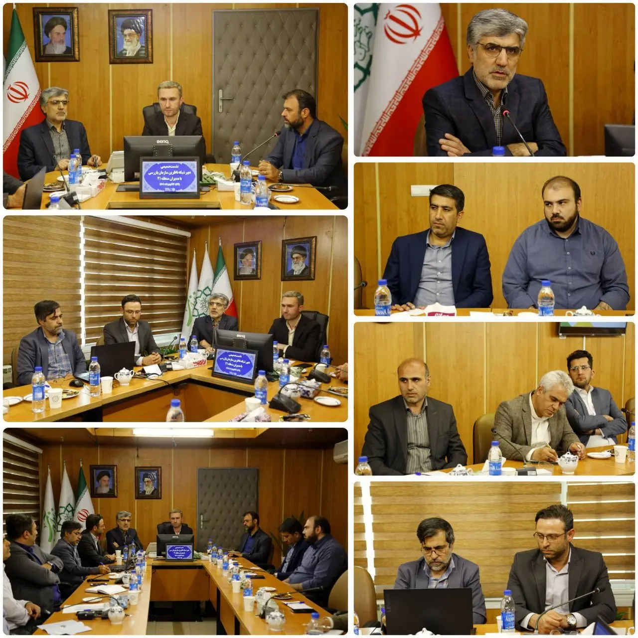 نشست دبیر شبکه ناظرین مردمی سازمان بازرسی شهرداری تهران با مدیران ارشد منطقه ۲۱

