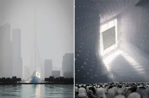 طراحی خاص مسجد معاصر دبی به شکلی متفاوت! + عکس