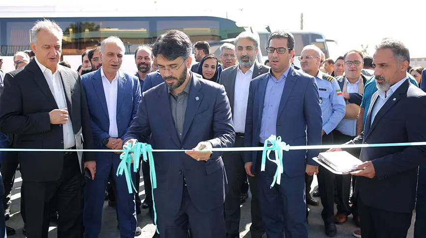 انبار مرکز ی بانک کارآفرین افتتاح شد

