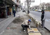 ترمیم و بهسازی روکش آسفالت بزرگراه شهید یاسینی با پخش بیش از ۳ هزار تن آسفالت