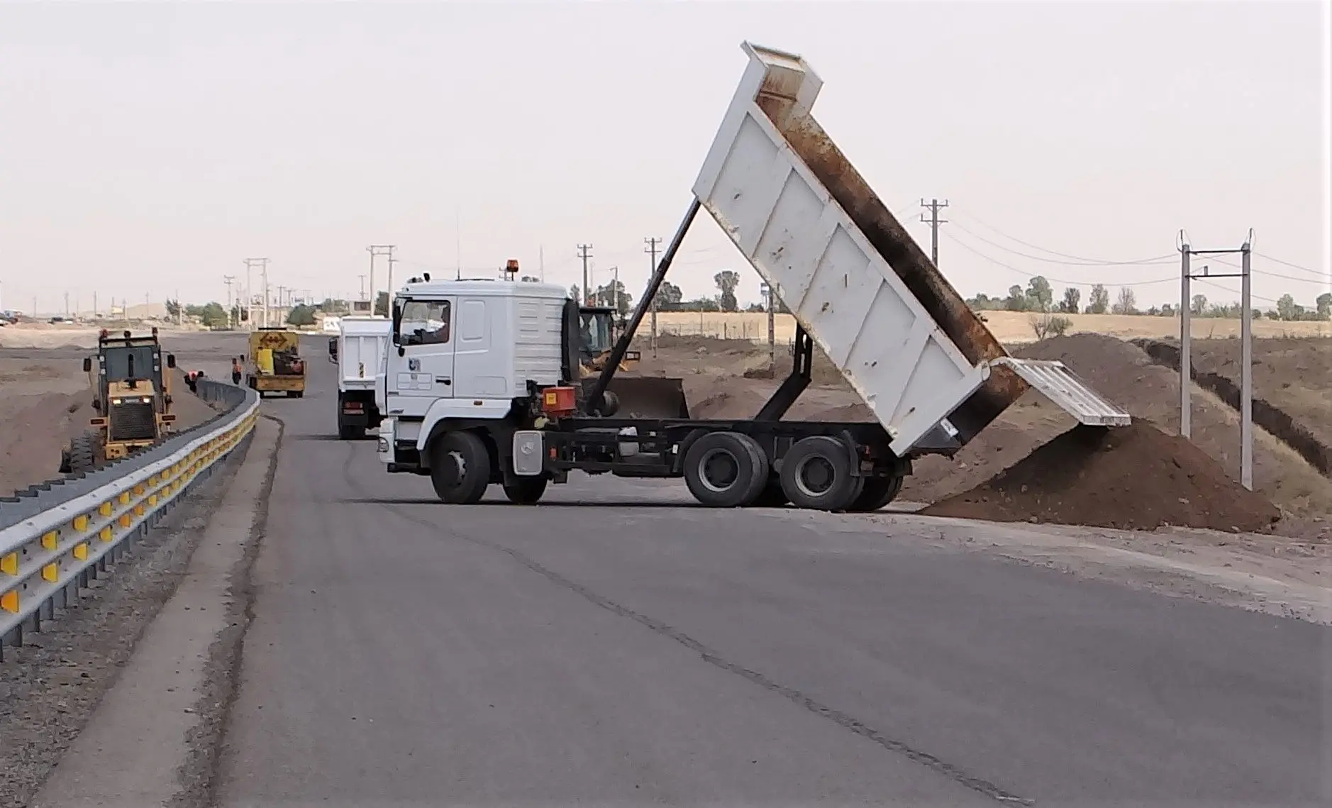 اجرای طرح راهداری محوری درسطح راههای استان قم 

