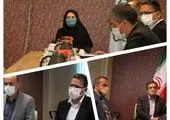جلسه ارزیابی وضعیت آبیاری فضای سبز منطقه 7 

