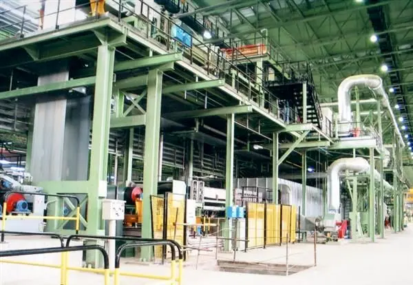 انجام موفقیت آمیز تعمیرات برنامه ریزی شده سالیانه در خط ورق گالوانیزه و خط رنگی

