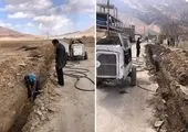 تعویض ۱۱ کیلومتر شبکه توزیع آب در شهر ساروق و روستاهای پیرامون