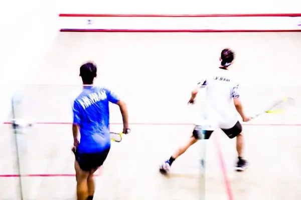 تیم ملی اسکواش ایران سوم شد