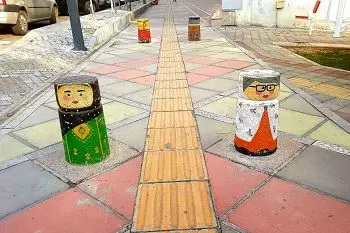 رنگ و هنر بر المان های شهری منطقه 2 نقش بست 