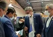 پخش زنده عملیات معدنکاران مجتمع معدنی چادرملو در نمایشگاه ماینکس تهران. 