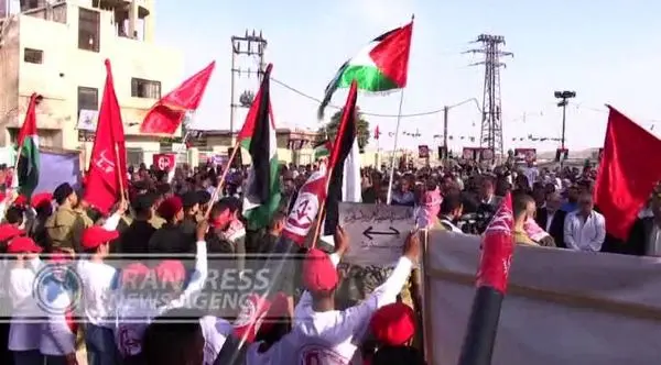 جشن پیروزی مقاومت فلسطین در دمشق