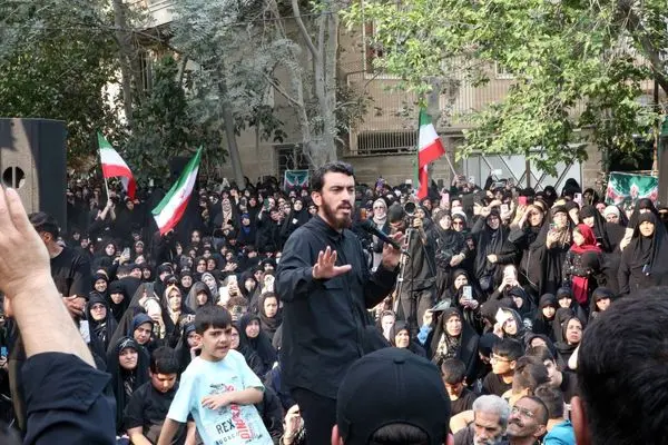 مراسم عزاداری شهدای محله دردشت با نوای حاج مهدی رسولی