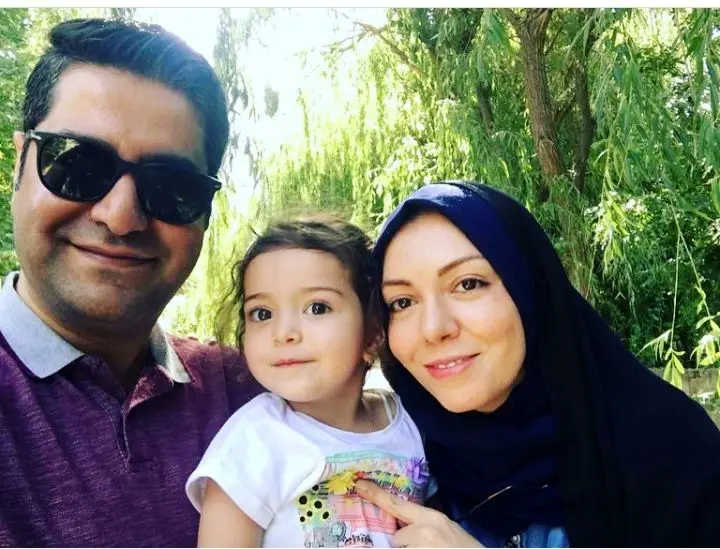 آزاده نامداری و گندم اش + عکس