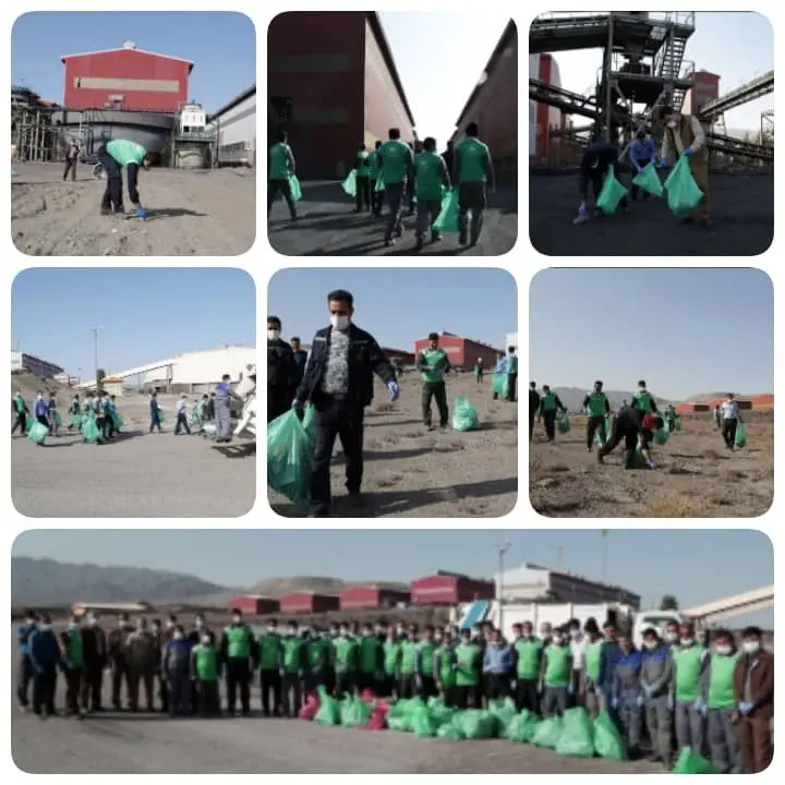 برگزاری اولین پویش جامعه سبز اندیش در مجتمع معدنی چادرملو