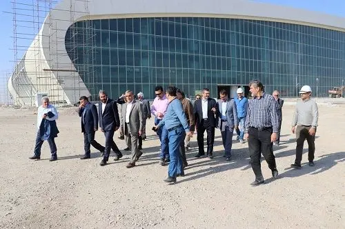 بازدید مدیران ارشد بنیاد از پروژه فرودگاه بین المللی امام خمینی