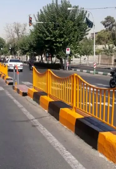 ایمن سازی گذرگاه های عابر پیاده در منطقه۱۳