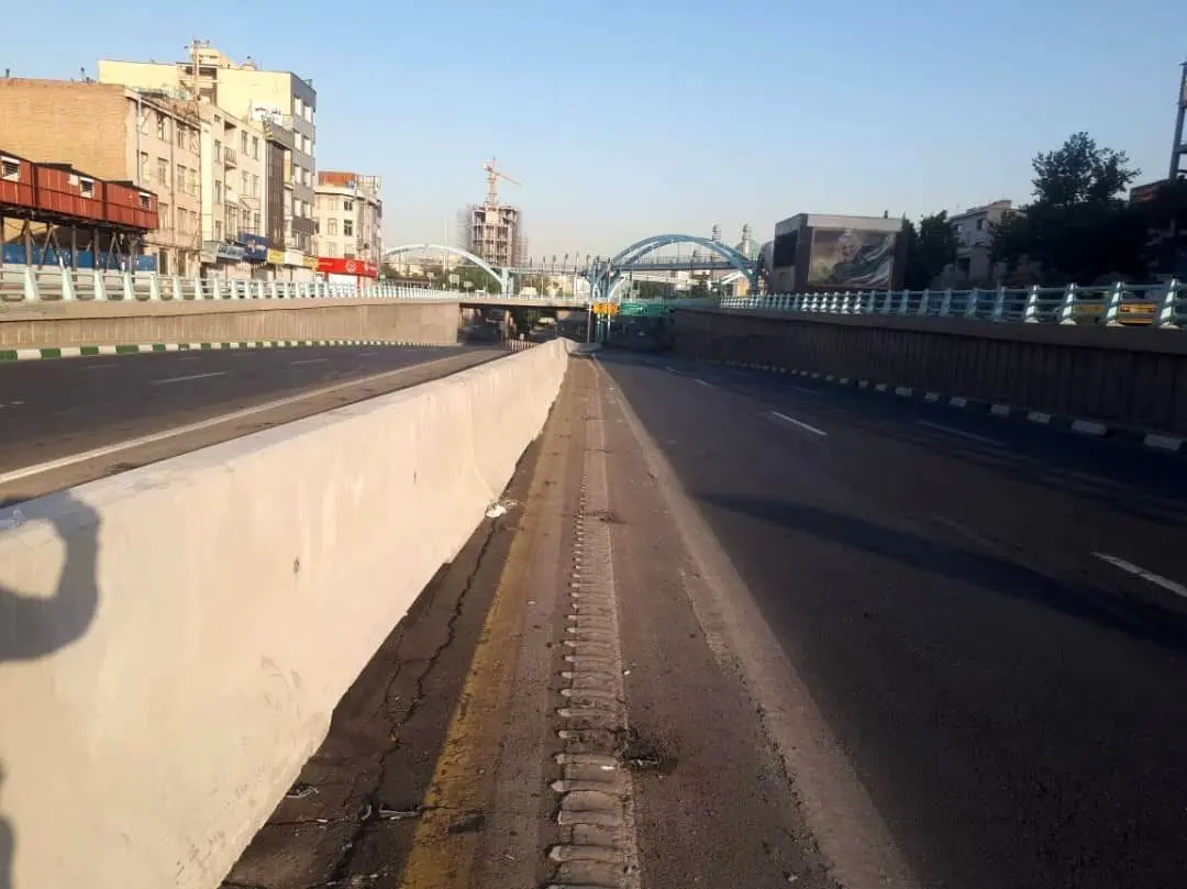رفع نقاط حادثه خیز  در شمال شرق پایتخت