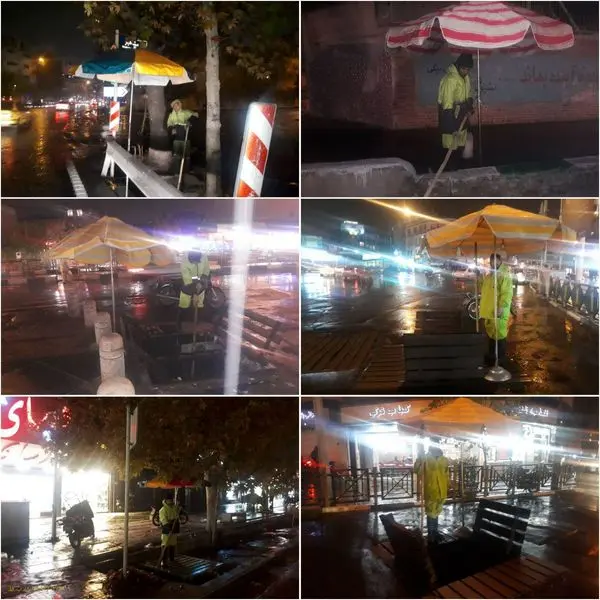 قلب پایتخت در انتظار باران پاییزی