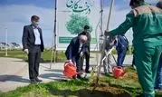 مراسم غرس نهال در منطقه آزاد انزلی برگزار شد

