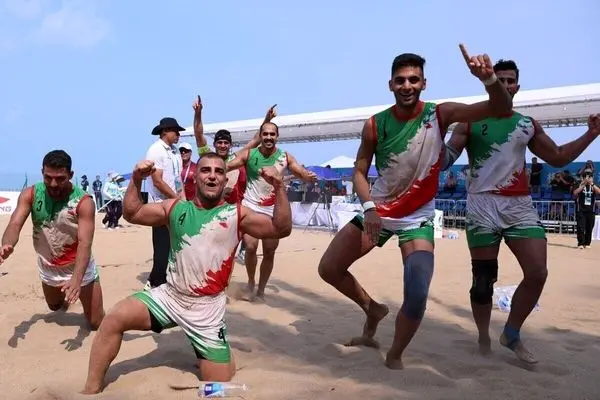 قهرمانی کبدی‌بازان ایران در بازی‌های آسیایی