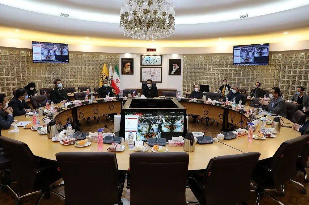 جلسه هم اندیشی ساماندهی دستفروشان مترو برگزارشد
