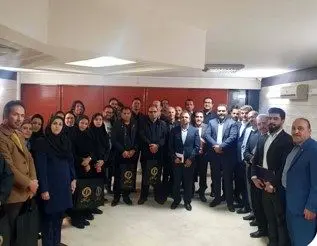 رییس جدید شعبه اصفهان بیمه آرمان معارفه شد