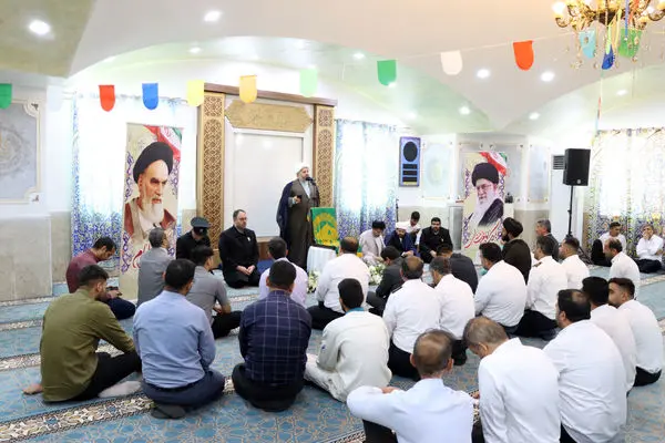 حضور خادمان حرم رضوی در شرکت عملیات غیرصنعتی پازارگاد