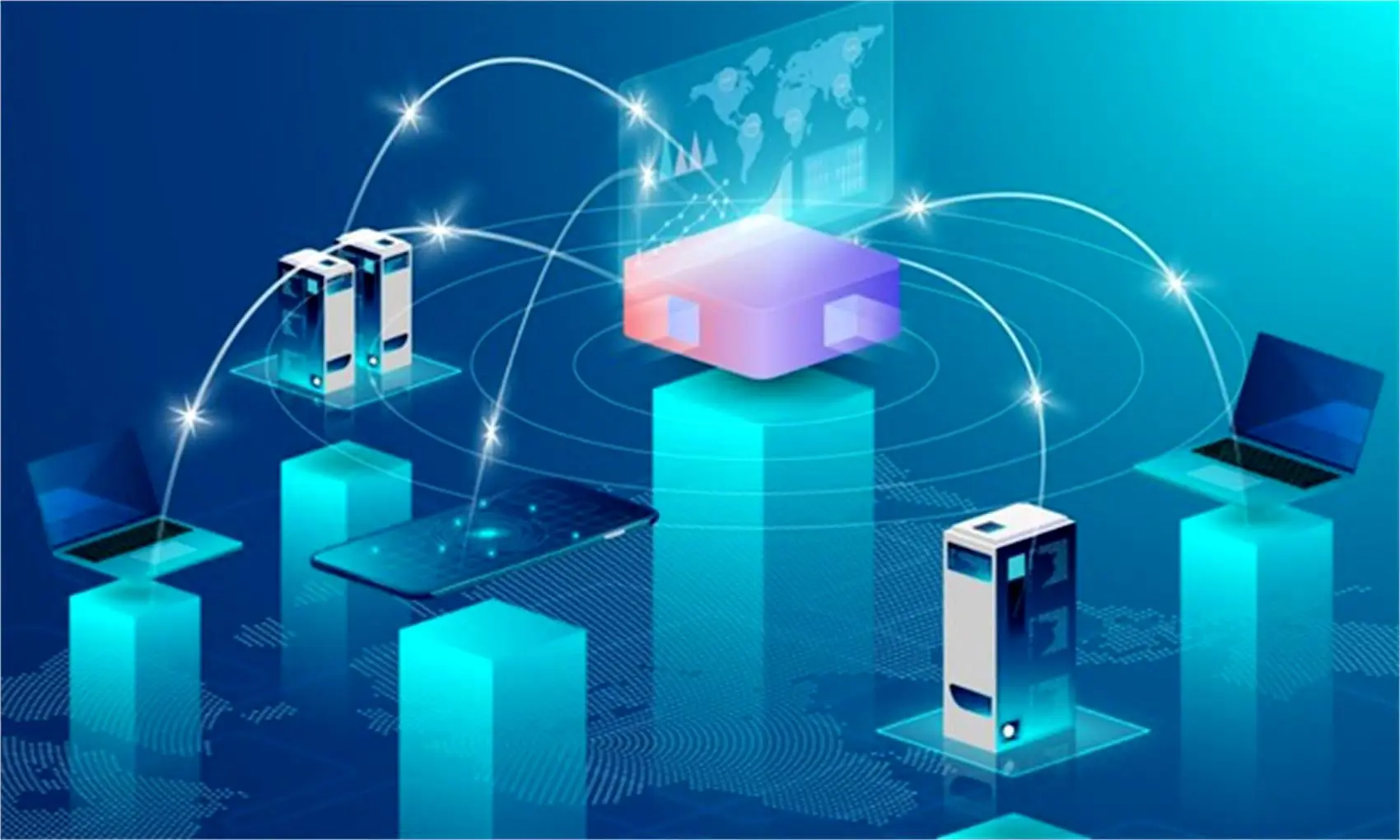 بازمهندسی شبکه دیتا در راستای اصلاح توزیع ترافیک شبکه کشور