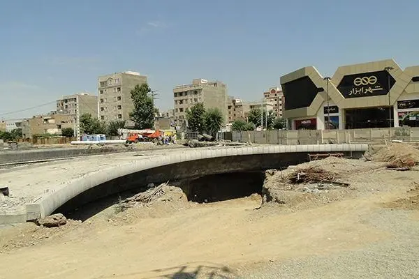  پیشرفت 63 درصدی عملیات اجرایی فاز نخست بزرگراه شهید بروجردی