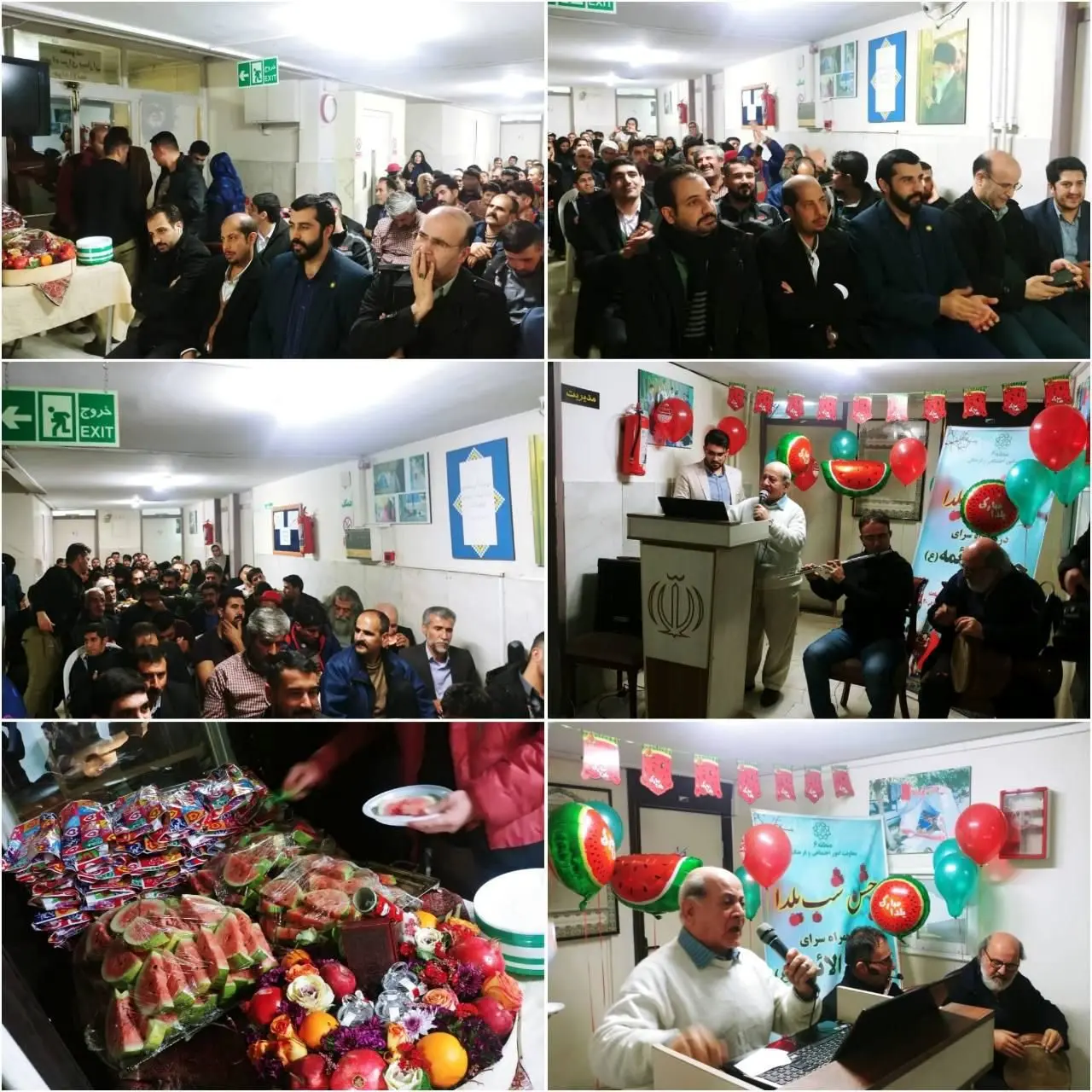 همنوایی یلدا با همراهان بیمار در همراه سرای حضرت جوادالائمه(ع)

