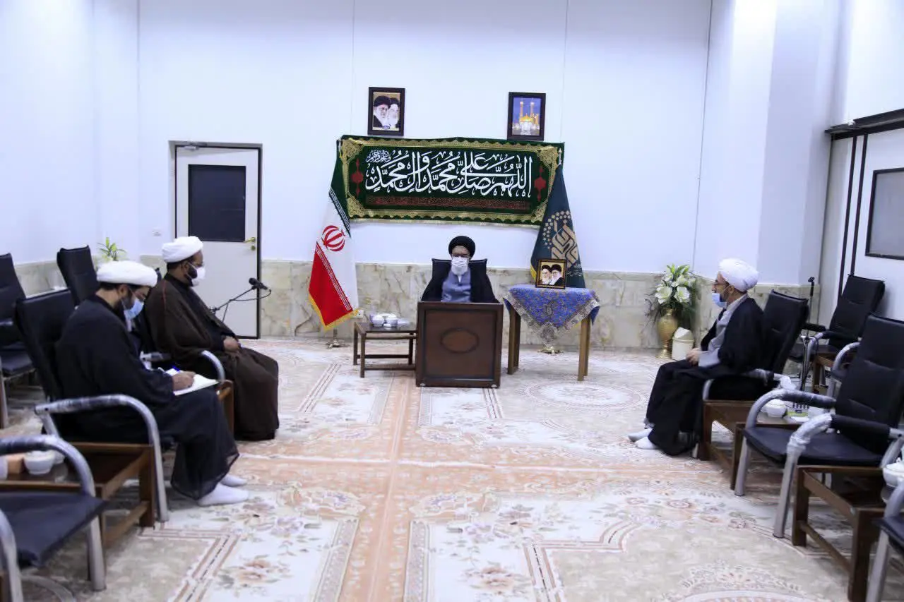 تقدیر آیت‌الله سعیدی از زحمات خادمان موکب آستان بانوی کرامت

