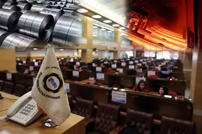 502 هزار تن ورق فولادی و شمش بلوم در سبد خریداران بورس کالا

