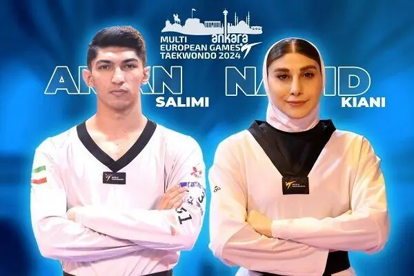 ناهید کیانی و آرین سلیمی؛ اولین نمایندگان ایران در رقابت‌های قهرمانی جهان چین